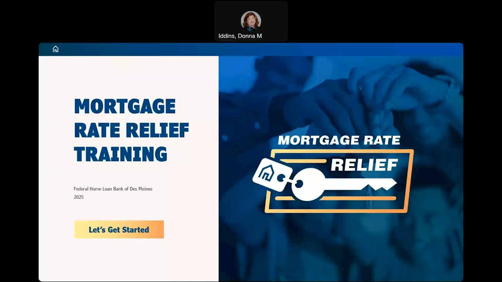 Mortgage Rate Relief Training 2025